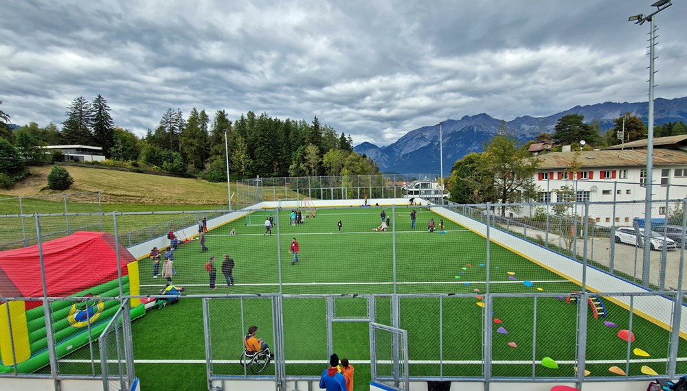 Als großes Danke an alle Pflegeeltern aus Innsbruck und Umgebung fand das Sportfest auf der Zimmerwiese in Igls statt.