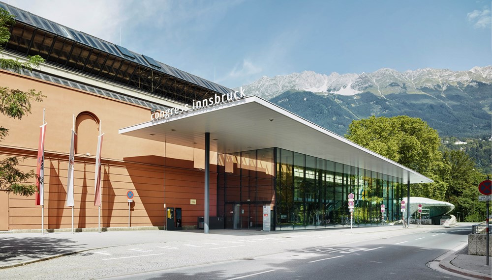 Im Innsbrucker Congress treffen sich im Mai 2020 hunderte EntscheidungsträgerInnen aus ganz Europa.