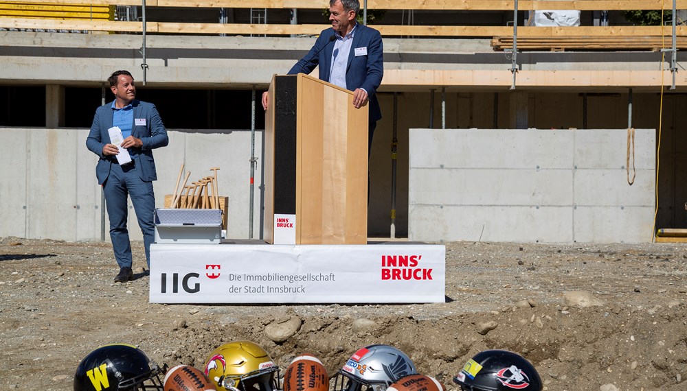 Zweites Quarter beim neuen American Football Zentrum | Innsbruck Informiert