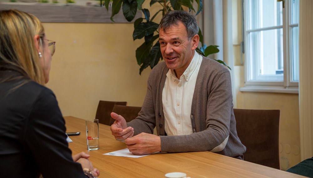 Mit Bürgermeister Georg Willi im Gespräch über seine Gedanken zur Zukunft der Landeshauptstadt