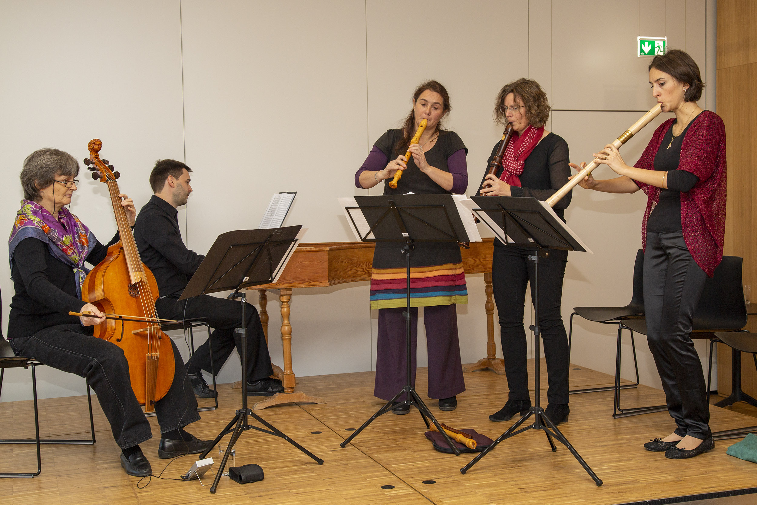 Das Ensemble fiati&amp;corde der Musikschule Innsbruck umrahmte den Festakt musikalisch.