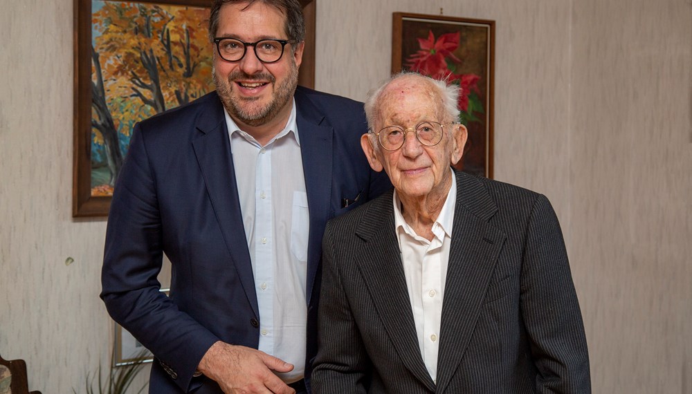 Wilhelm Hammer ist mit 105 Jahren der älteste Bürger Innsbrucks.