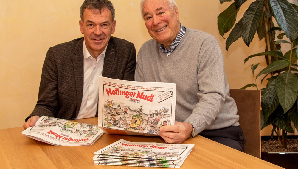 Zu einem fixen Bestandteil der Vorweihnachtszeit gehört der Besuch von Peter Kodera, Chefredakteur der Höttinger Nudl, bei Bürgermeister Georg Willi im Rathaus. Sichtlich amüsiert gönnten sich die beiden einen Blick in die 113. Ausgabe. In der ältesten Faschingszeitung Österreichs wurden auch heuer wieder die lustigsten, skurrilsten und aufregendsten Geschichten gesammelt, humoristisch bearbeitet und in bekannter Art und Weise die Politik in Stadt und Land, verschiedene Stadtteile Innsbrucks, vor allem aber Hötting und die nähere Umgebung, frech aber ehrlich aufs Korn genommen.