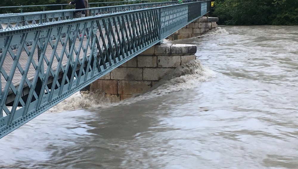 In Krisen- und Katastrophenfällen ist auf die Gemeindeeinsatzleitung Verlass – so auch beim Hochwasser im Sommer 2019.