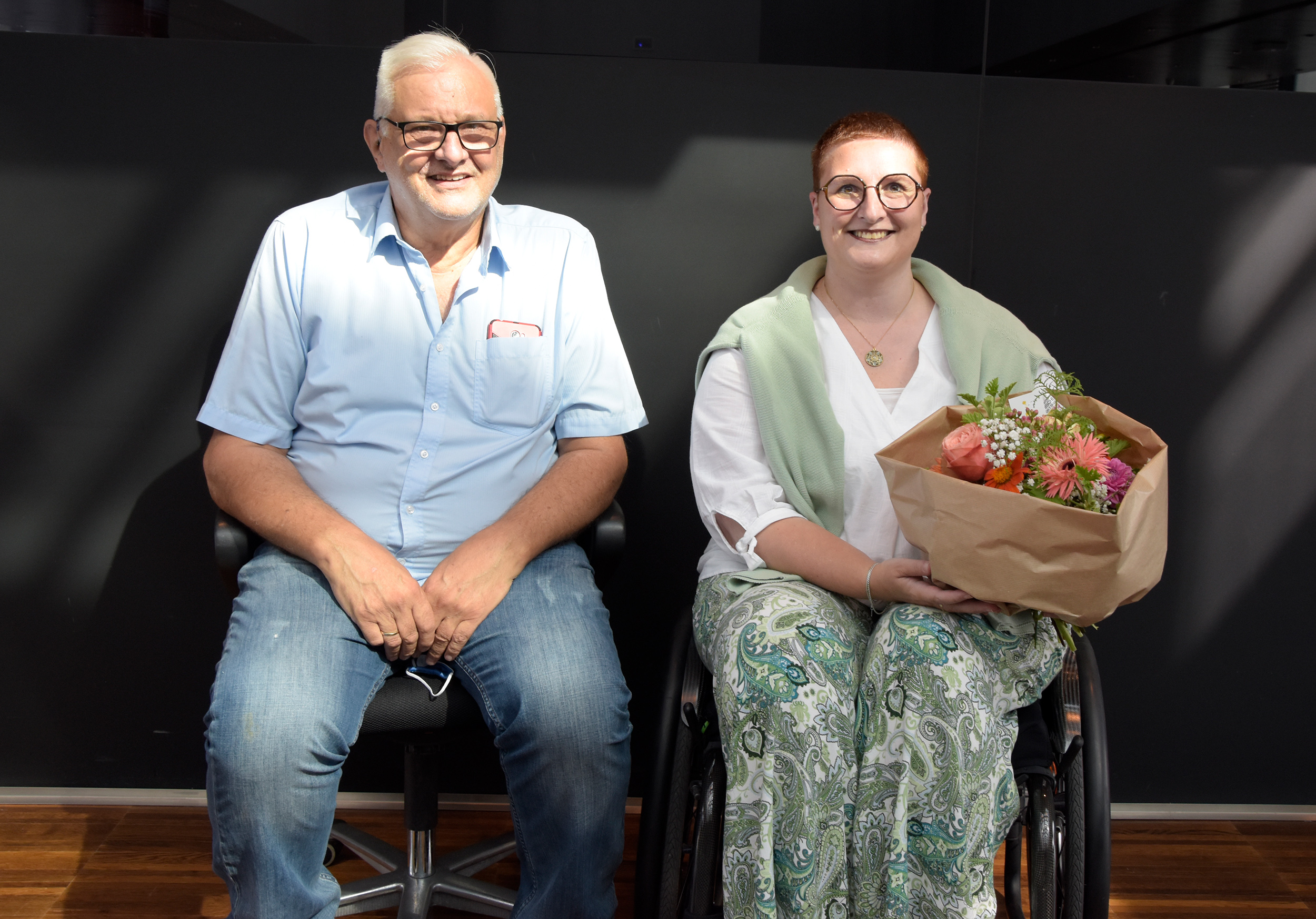 Elisabeth Rieder und Werner Pfeifer führen seit vielen Jahren den Behindertenbeirat der Stadt Innsbruck erfolgreich an.