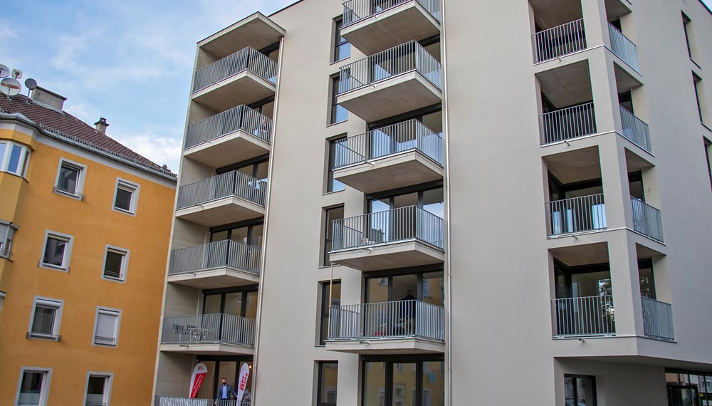 Die IIG errichtete in der ersten Bauphase 29 neue Wohnungen.