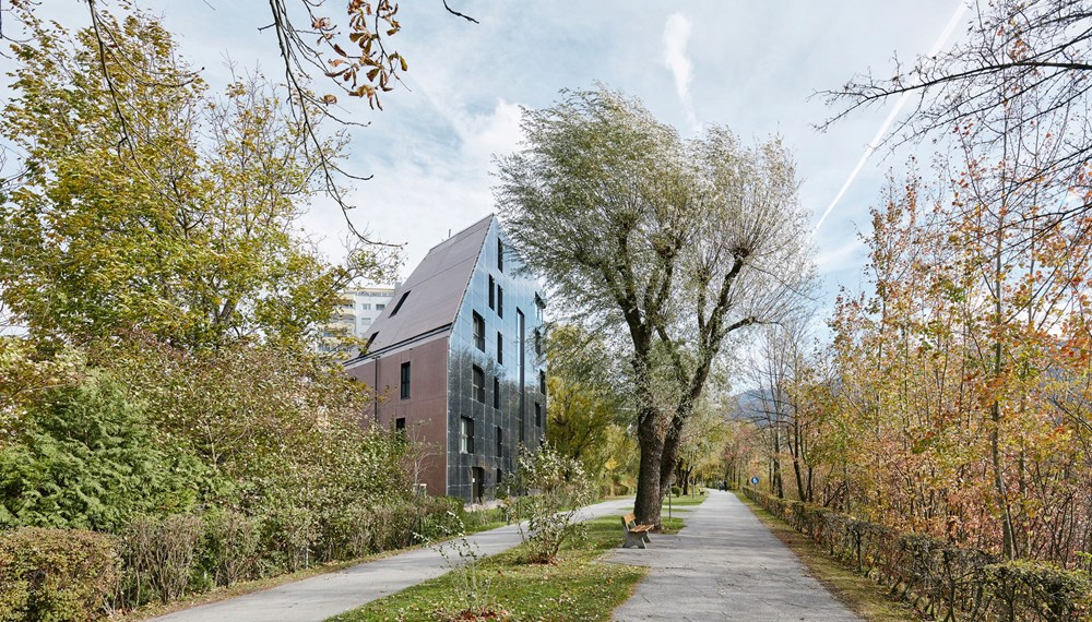Das Haus für psychosoziale Begleitung und Wohnen im Olympischen Dorf.