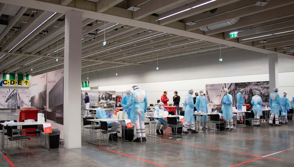 Der zweite Testtag in Innsbruck ist gut angelaufen.