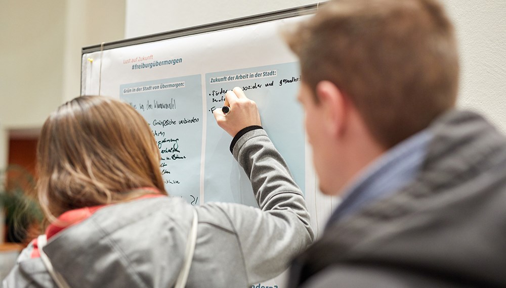 BürgerInnenbeteiligung nimmt in der deutschen Stadt Freiburg einen wichtigen Stellenwert ein.