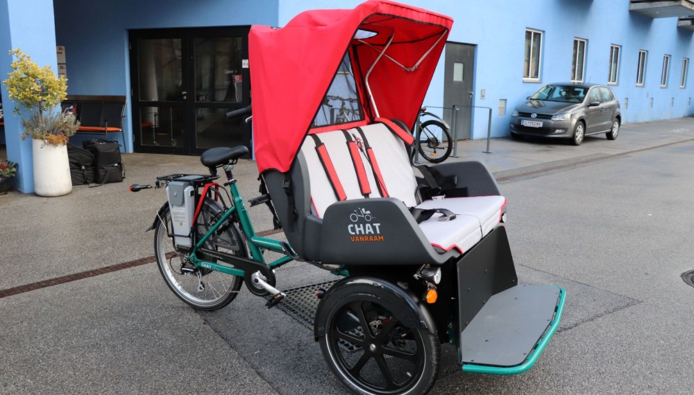 Die ISD freut sich über ehrenamtliche RadlerInnen, die Ausflüge mit der Rikscha übernehmen.