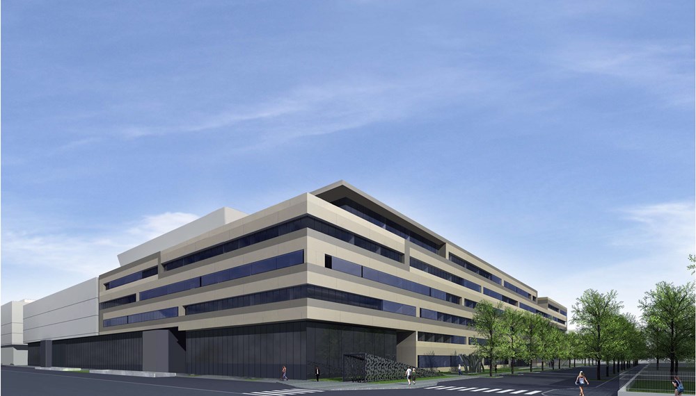 Während es in den Bestandsgebäuden hauptsächlich um Maßnahmen zur Modernisierung geht, ist mit dem „Neubau West“ ein tatsächlicher Neubau geplant.