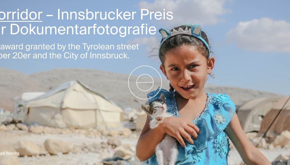 Der Dokumentarfotografiepreis, den die Stadt Innsbruck in Kooperation mit der Straßenzeitung „20er" ausschreibt, trägt nun den Titel „Korridor".