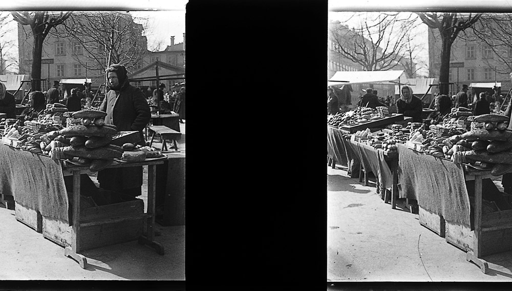 Markt am Innrain 1910.