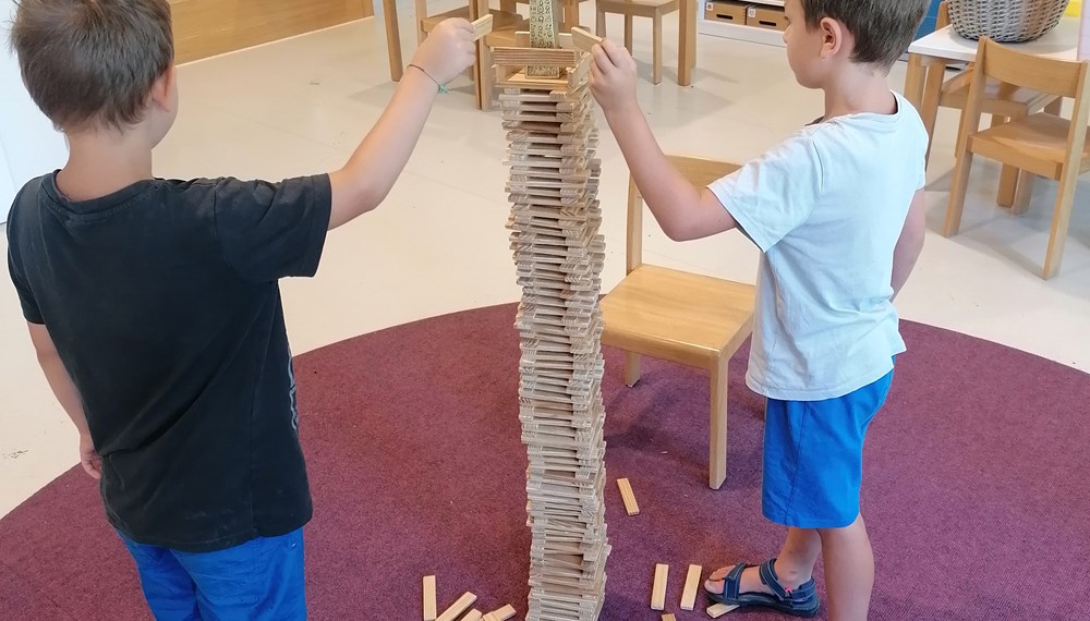 Gemeinsam an der Zukunft der Kinder zu bauen und gemeinsam gesteckte Ziele zu erreichen – das sind erklärte Ziele der städtischen Kindergärten und der pädagogischen Fachkräfte.