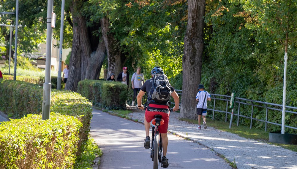 Entlang des Sillradweges kommt es aufgrund einer Feuerwehrübung zu einer kurzzeitigen Sperre.