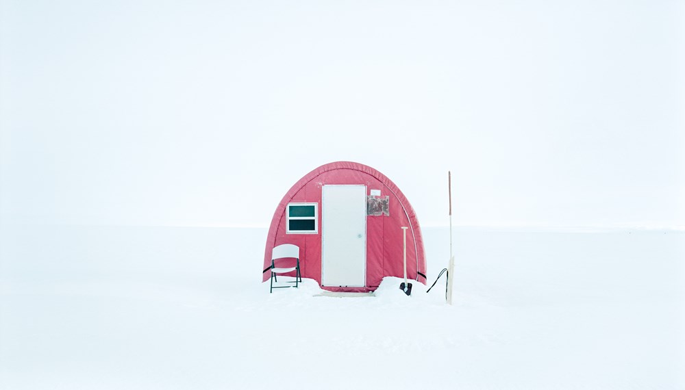 Die „Kunstankäufe der Stadt Innsbruck 2022“ sind bis 5. Jänner 2023 in der Plattform 6020 zu sehen. Hier ein Foto aus der Serie „The Polar Silk Road“ von Gregor Sailer (2019).