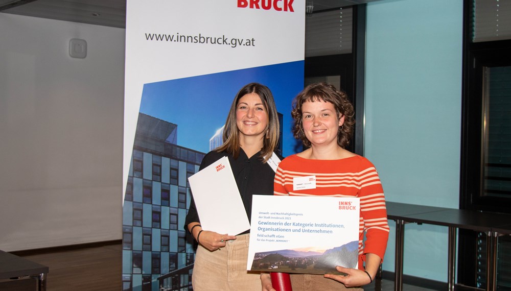 GewinnerInnen der dritten Kategorie "Institutionen, Organisationen und Unternehmen": Projekt Nimmimit - feld:schafft - Genossenschaft zur Nutzung von Ungenutztem