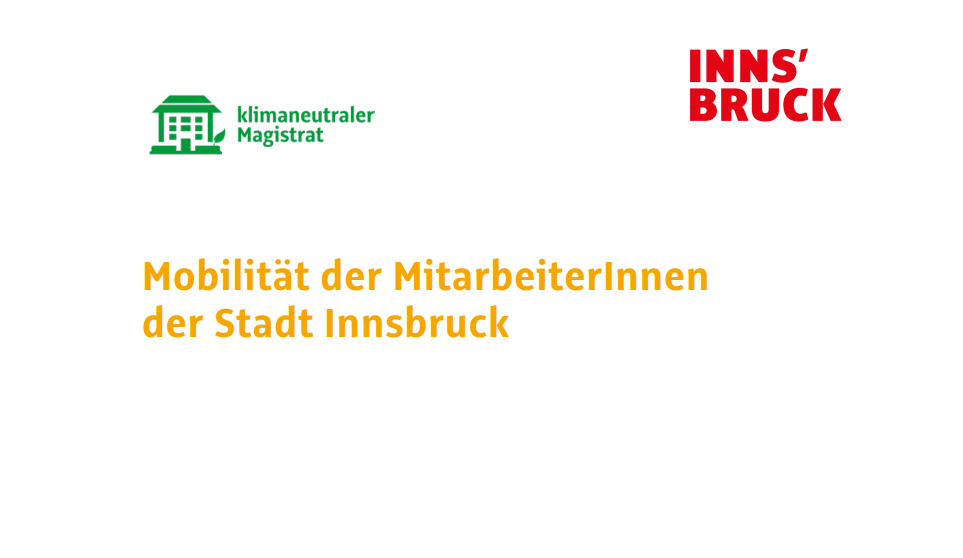 Die Ergebnisse der Mobilitätsbefragung unter städtischen Mitarbeiterinnen und Mitarbeitern liegen vor.