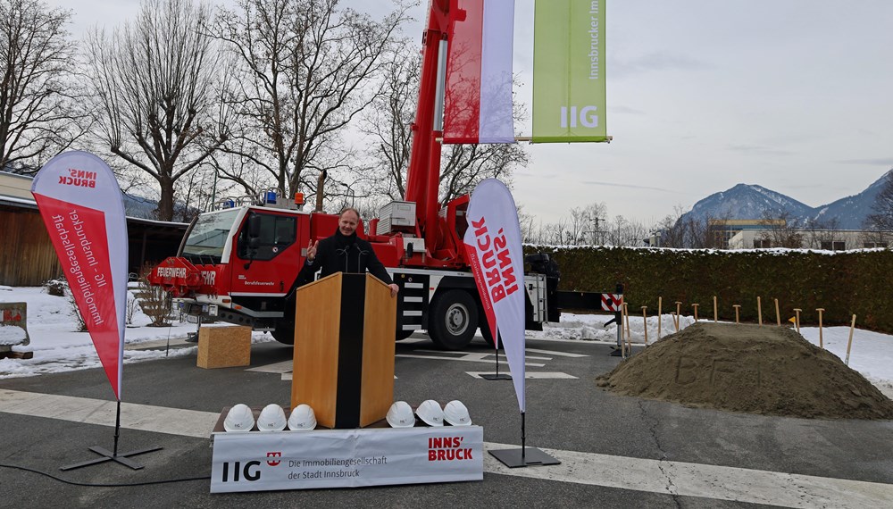 Vizebürgermeister Johannes Anzengruber: „Essentiell für die Arbeit der Feuerwehr ist eine zeitgemäße und zukunftsfähige Infrastruktur.“