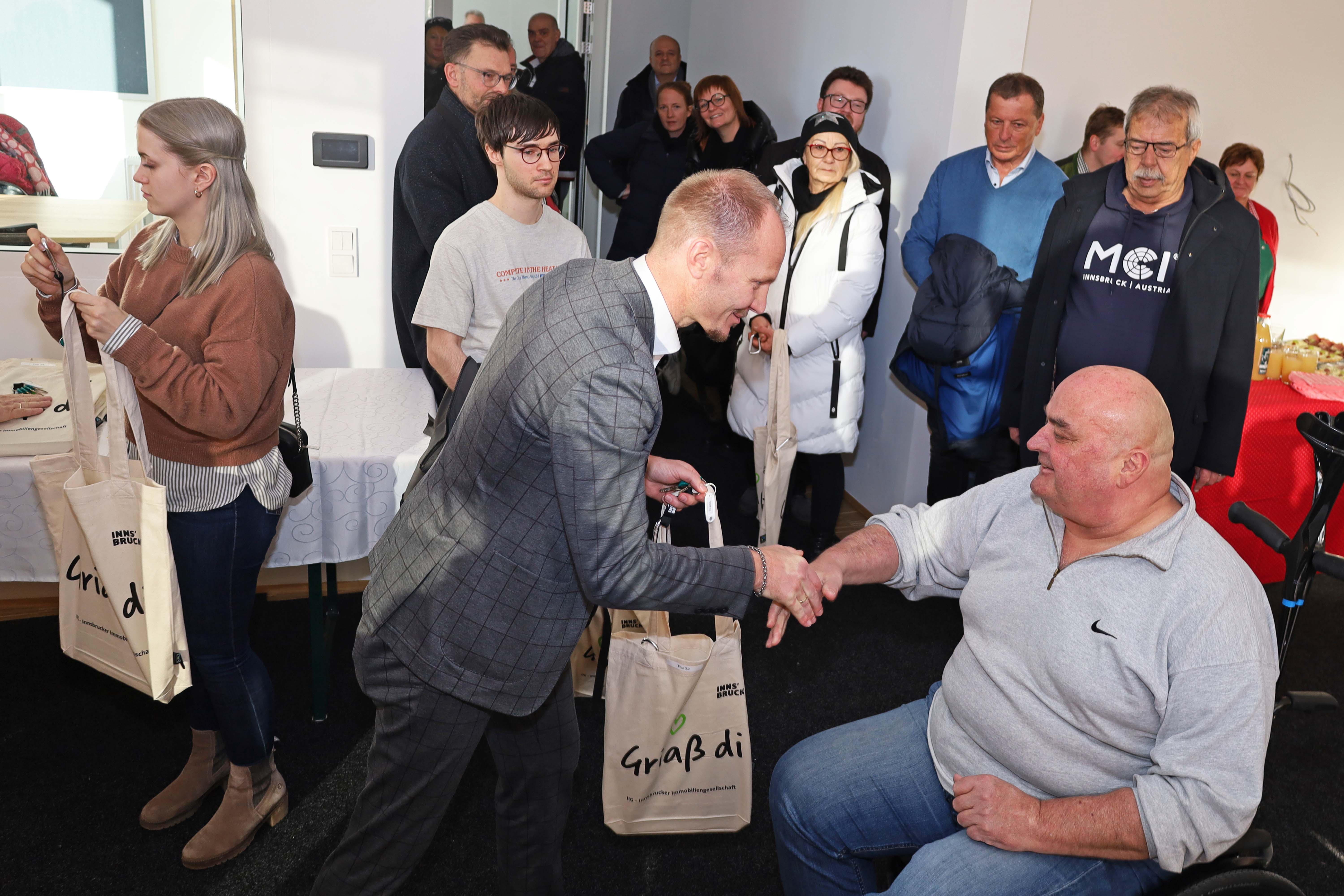 Vizebürgermeister Johannes Anzengruber: Die neuen Wohnungen sind auch barrierefrei ausgestattet.