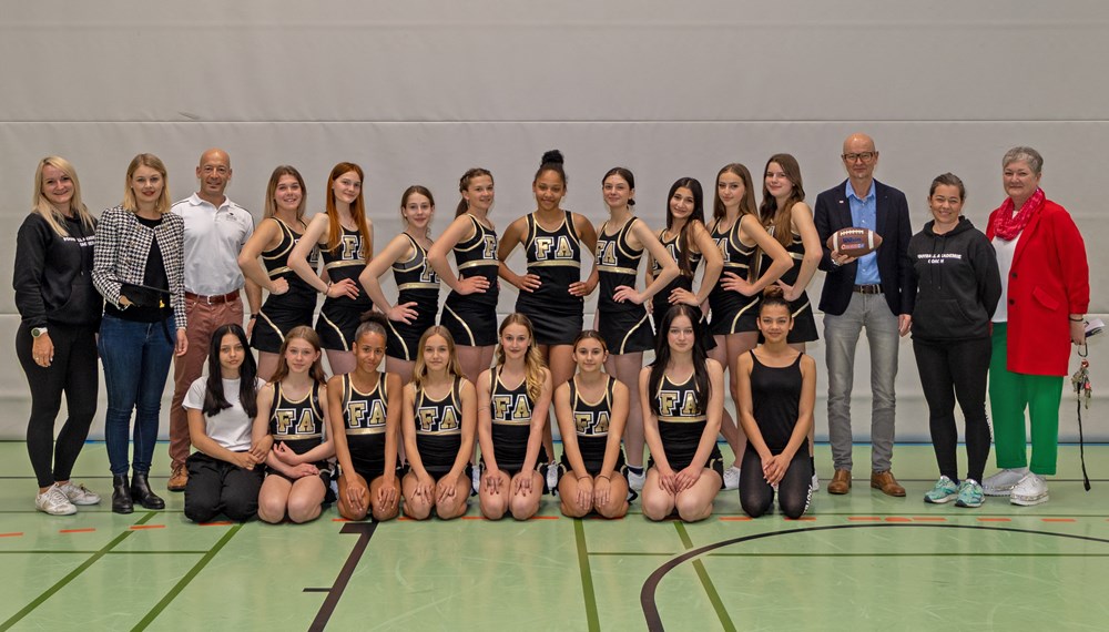 Nach dem Training wurde noch ein gemeinsames Gruppenfoto gemacht.
