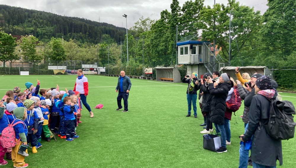 Das Turnier sowie die Trainingseinheiten wurden vom SK Wilten anlässlich des 100-jährigen Vereinsjubiläums organisiert