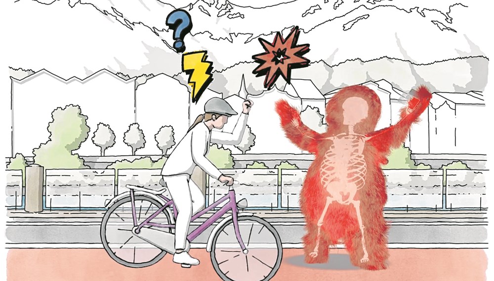 Die Kurzvideos beleuchten auf humorvolle Art das falsche und richtige Verhalten von RadfahrerInnen im Straßenverkehr.