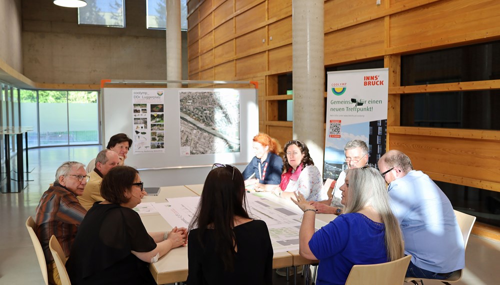 In den Planungslaboren arbeiteten die interessierten BewohnerInnen gemeinsam mit den ArchitektInnen und ExpertInnen am Planungsentwurf.