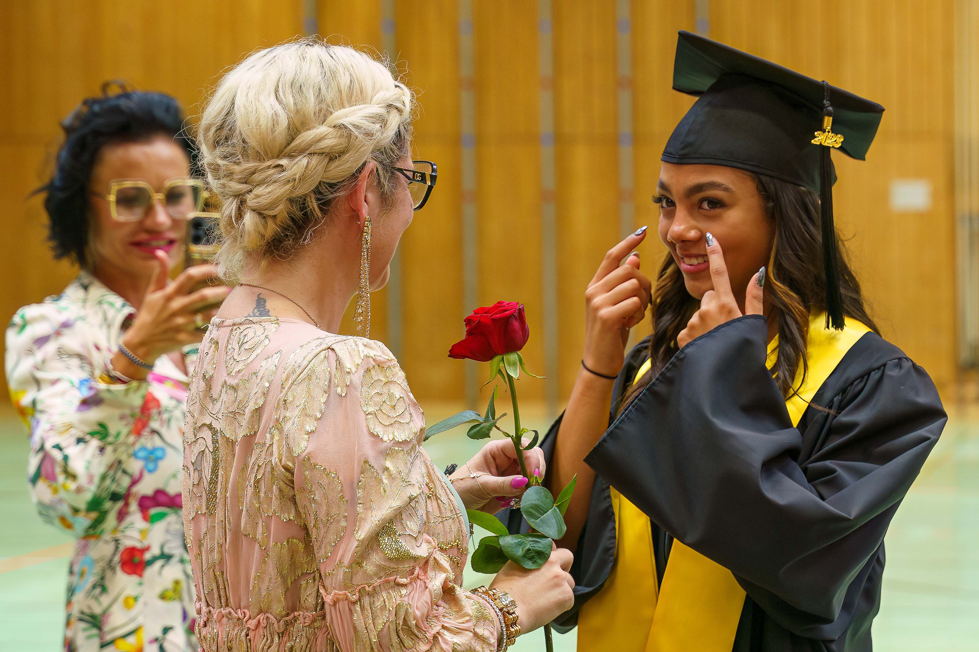 Emotionale Momente bei der diesjährigen Graduiertenfeier an der MS Hötting-West.