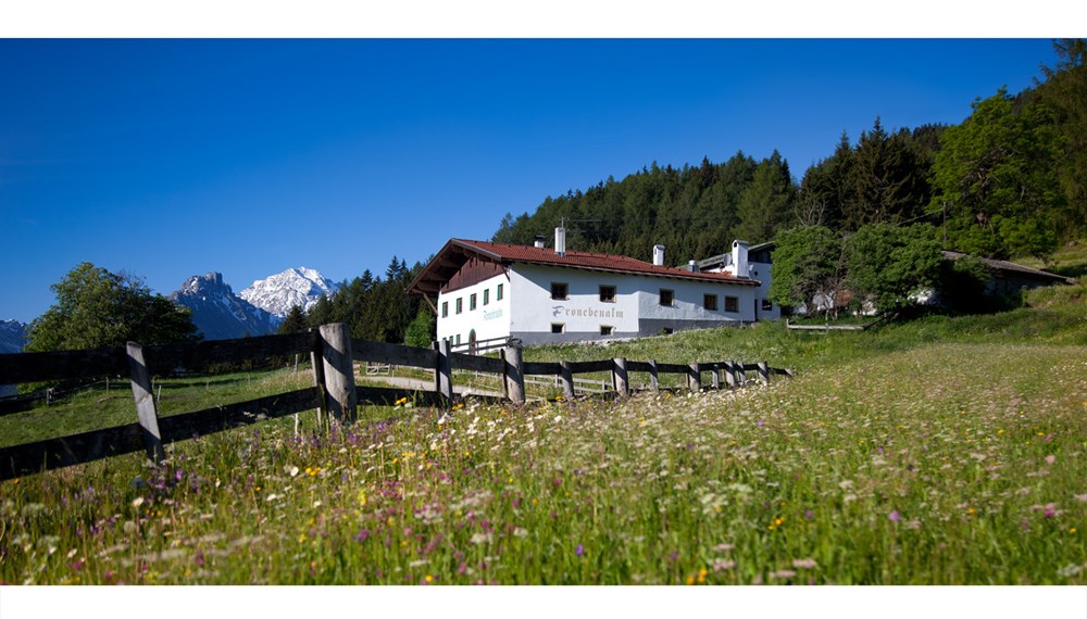 Bei der Aktion "Berge für SeniorInnen" am 6. und 7. September kann auch die Fronebenalm im Stubai besucht werden.