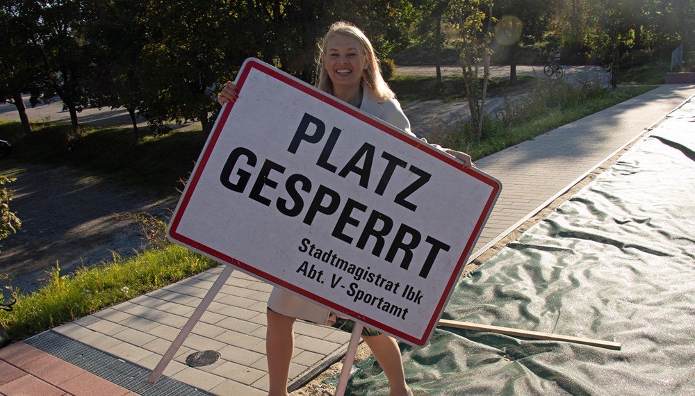 Der Sportplatz ist ab 29. September zur Benützung freigegeben.