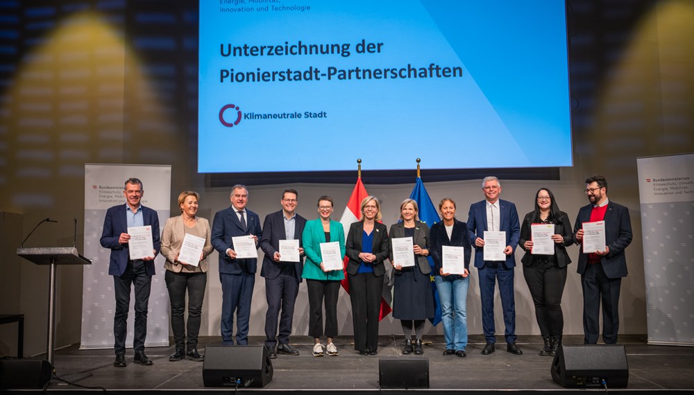 Zehn österreichische Großstädte setzen wichtige Schritte für ihre nachhaltige Entwicklung und leisten einen wesentlichen Beitrag zur Erreichung der Energie- und Klimaziele.