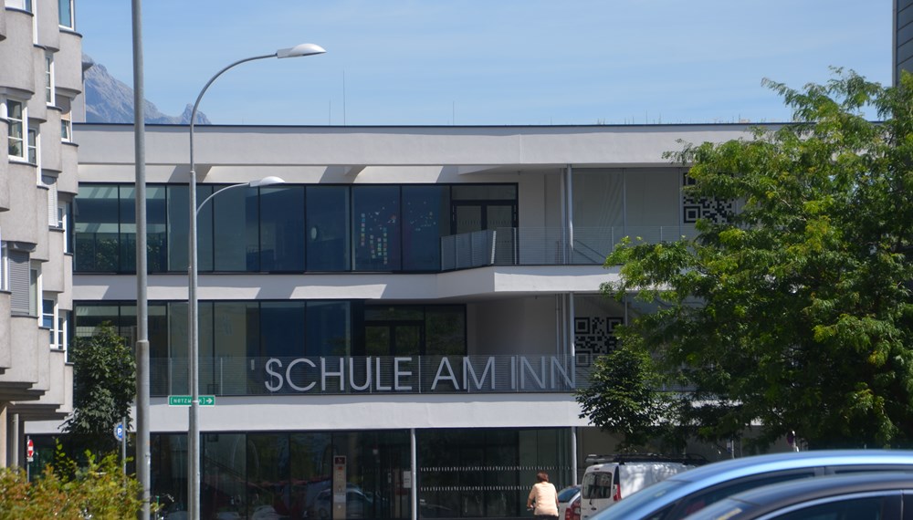 Die Schule am Inn in der Höttinger Au ist einer der Standorte für Kinderbetreuung in den Semesterferien.
