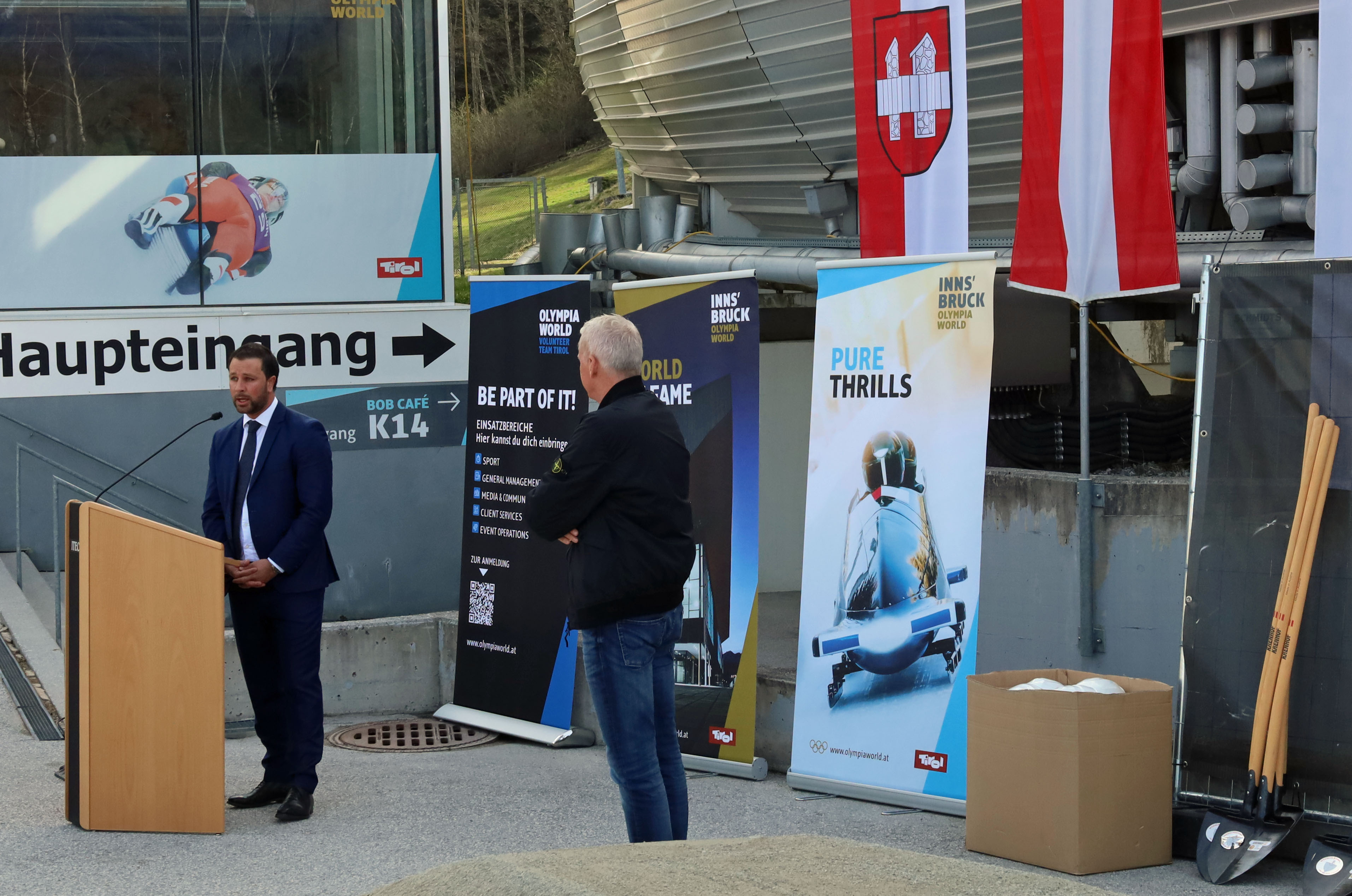 Landeshauptmann-Stellvertreter Georg Dornauer: „Das Sportland Tirol braucht eine solche Sportstätte“