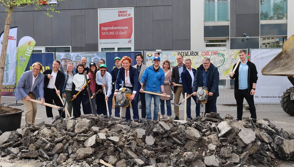Das COOLYMP-Projektteam begleitet die Bevölkerung während der gesamten Bauzeit und darüber hinaus.