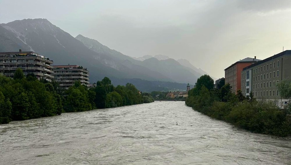 Ab Freitag Nachmittag gilt für Innsbruck eine Unwetterwarnung mit Starkregen.