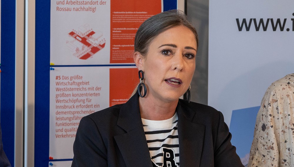 Wirtschafts- und Tiefbaustadträtin Mariella Lutz.
