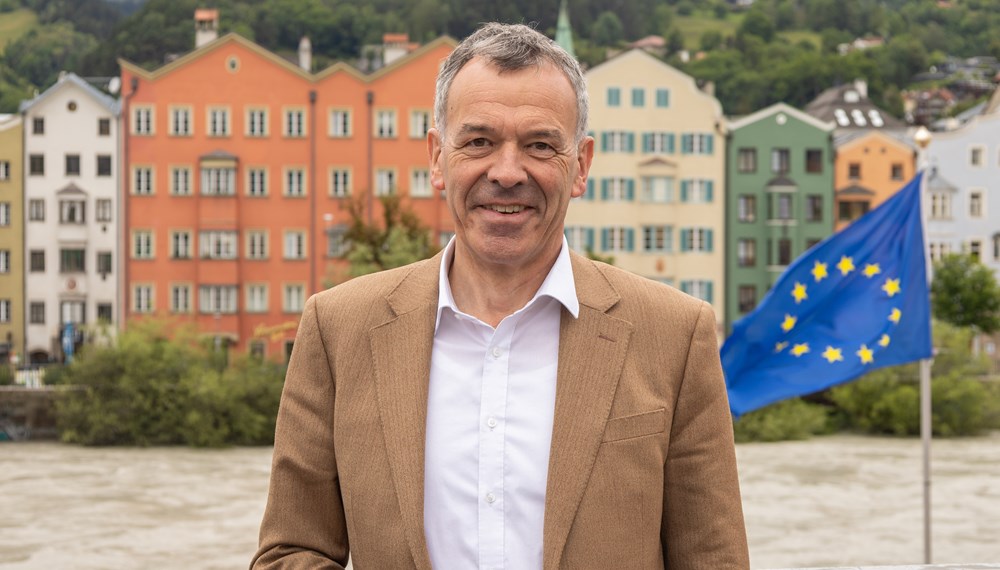 Die Umgebung rund um den Innsbrucker
Marktplatz ist für Vizebürgermeister Willi nicht nur aufgrund der Nähe zu seinem Lieblingsplatz, der Terrasse der Markthalle, ein besonderer Ort in der Landeshauptstadt.