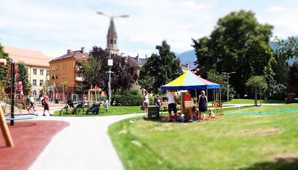 Im Rapoldipark macht am 10. September die Mobile Familienberatung Station.