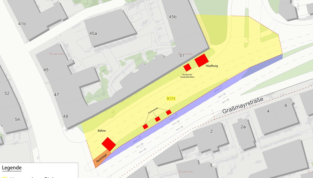 Verkehrsbehinderungen bei der Grassmayr-Kreuzung am Freitag, 27. September 2024 zwischen 13.30 und 18.30 Uhr.