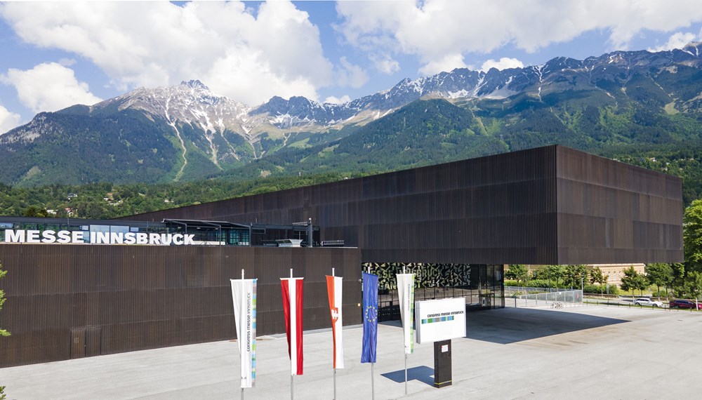 Das alpin urbane Congress- und Messezentrum in Innsbruck blickt auf eine 100-jährige Geschichte zurück.