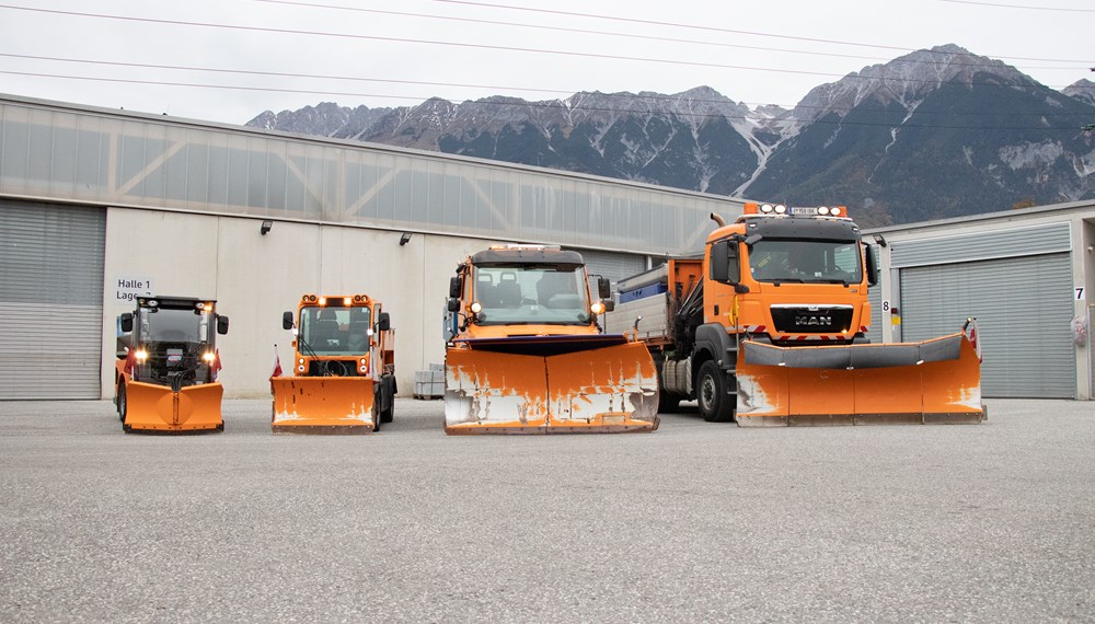 Auch für den heurigen Winter steht das Team des Winterdienstes bereit, um Innsbrucks Straßen vom Schnee zu befreien.