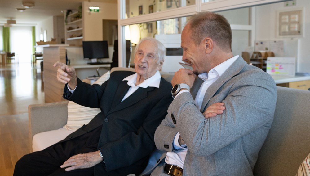 Ludwig Ascher erzählte aus seinem erinnerungsreichen Leben.