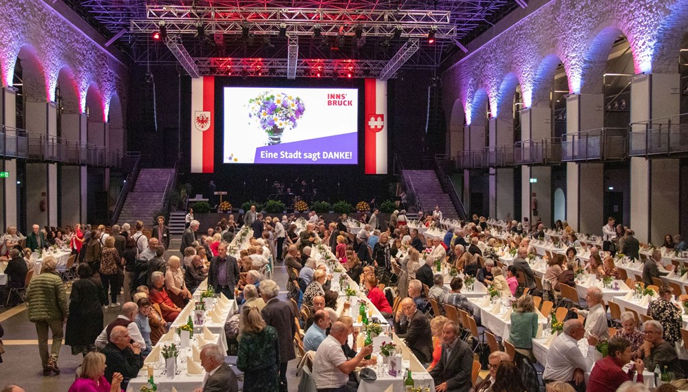 Rund 400 JubilarInnen und ihre Begleitpersonen waren bei der Feier im Congress anwesend.