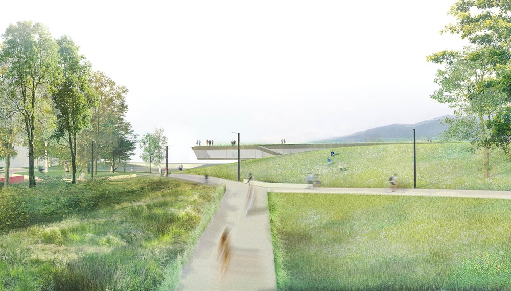Beim Wohnbauprojekt „Campagne“ in der Reichenau entsteht nicht nur Wohnraum, sondern auch öffentlicher Raum, der für alle sicher und zugänglich ist.