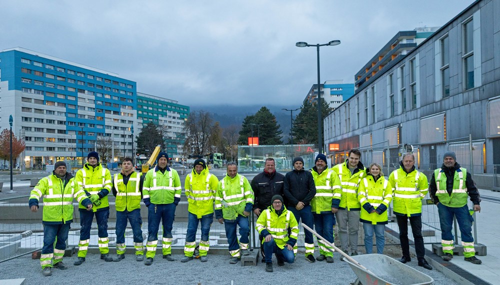 Das Baustellenfest ist eine Würdigung des Baufortschritts und ein Dank an alle beteiligten BauarbeiterInnen.