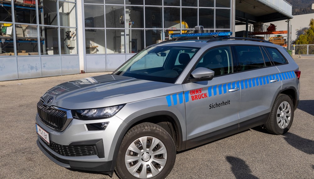 Die Fahrzeuge sind ab sofort im Einsatz für die Sicherheit der Innsbrucker Bevölkerung.