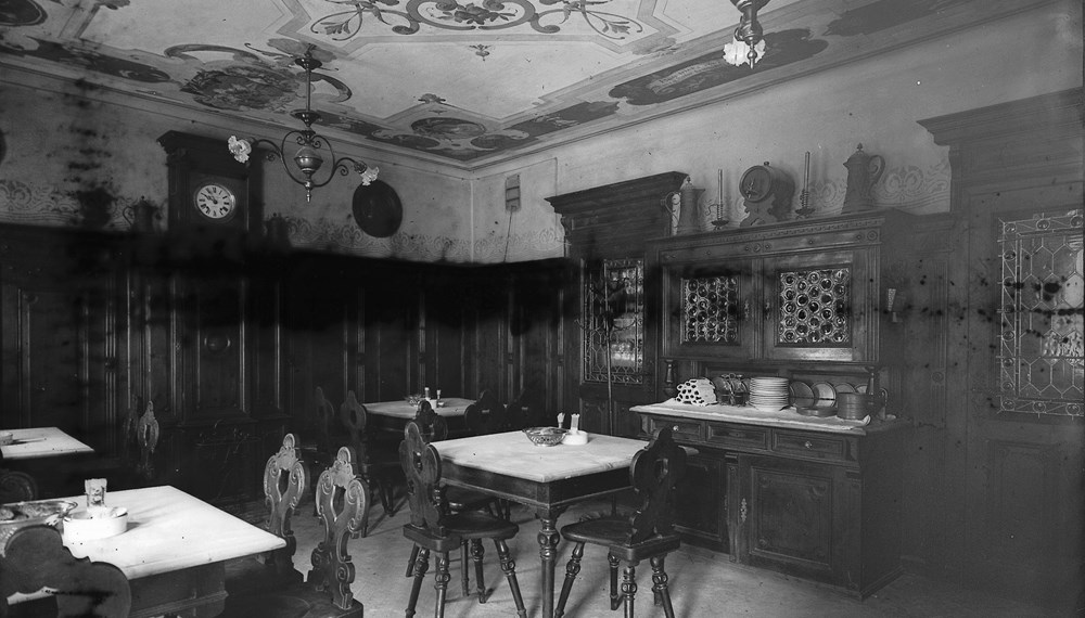 Gaststube Gasthof Speckbacher um 1910