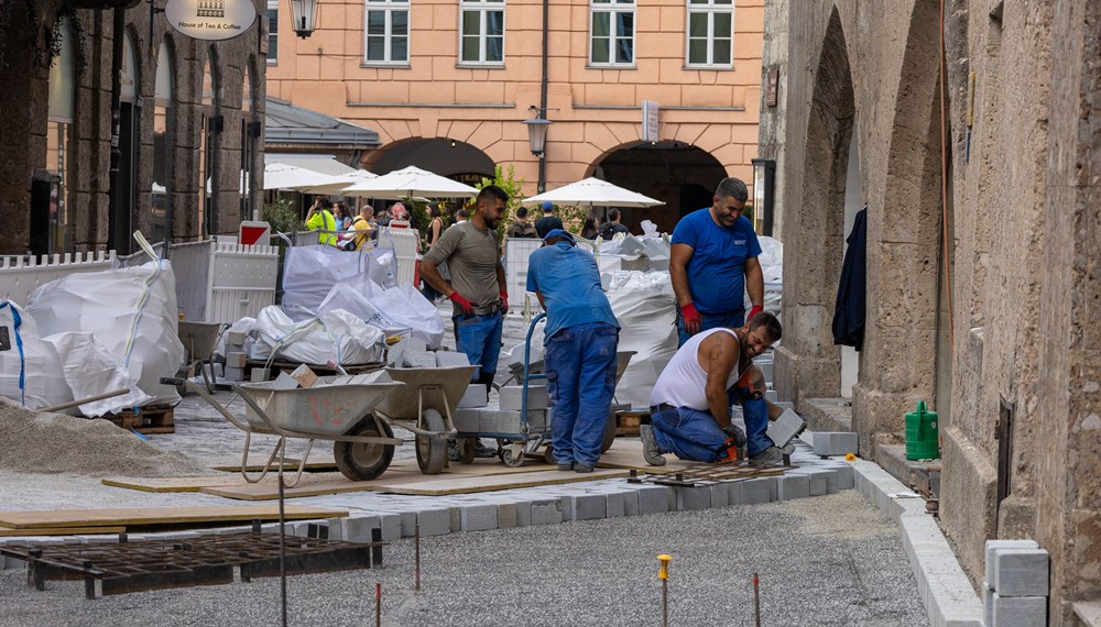 Ab Februar startet die zweite und finale Etappe der Altstadt-Pflasterung.