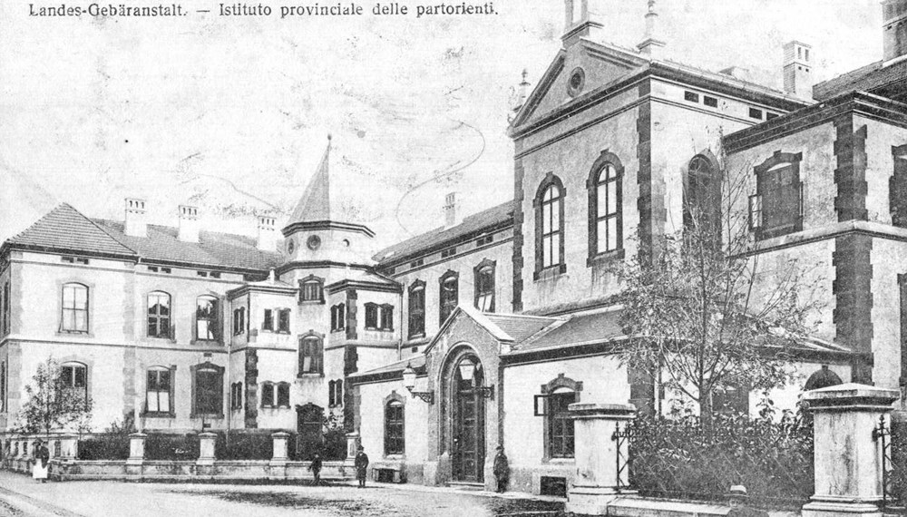 Die Landesgebäranstalt in Innsbruck, 1916.
